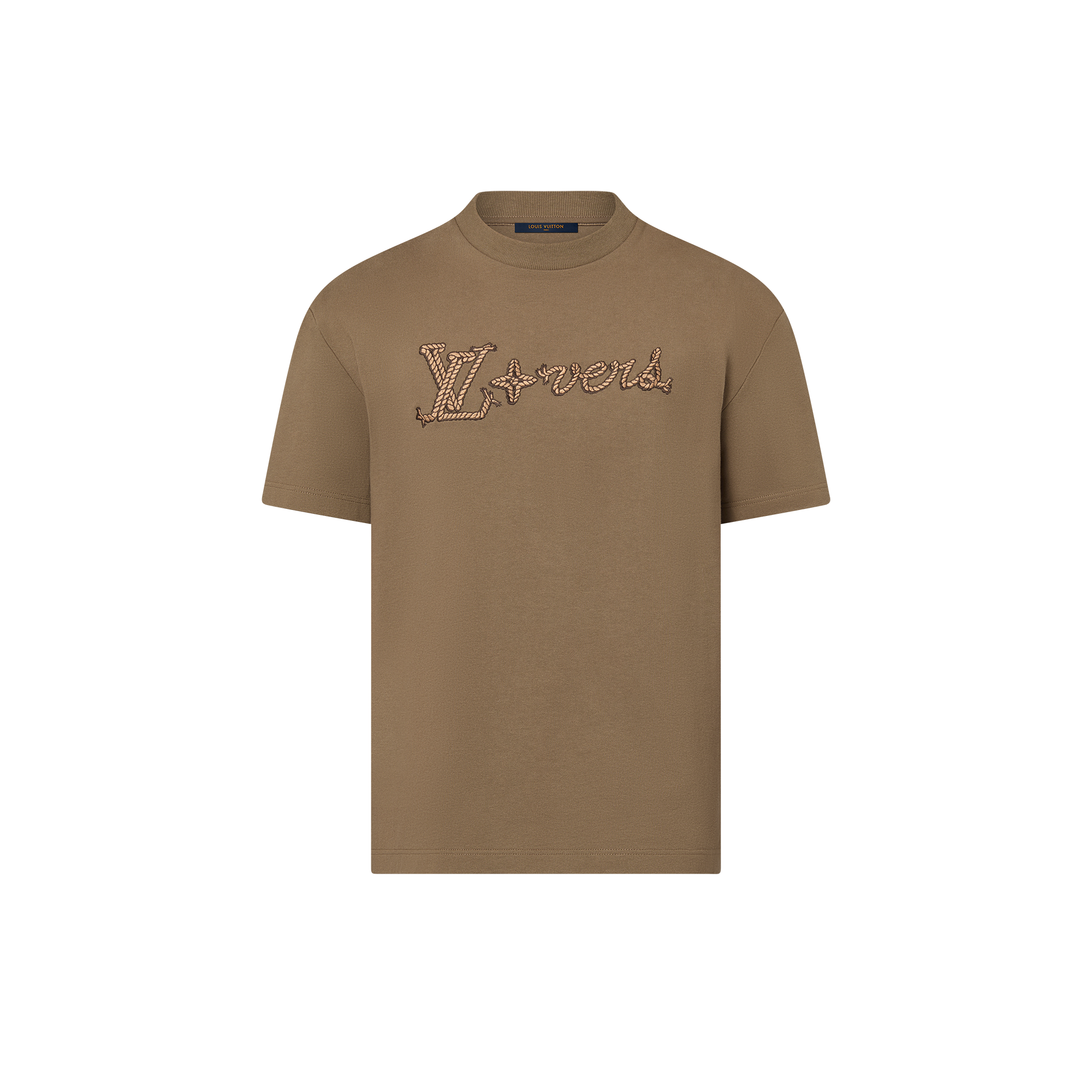 Embroidered Signature Cotton T-Shirt - Ready-to-Wear | LOUIS VUITTON